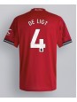 Billige Manchester United Matthijs de Ligt #4 Hjemmedrakt 2025-26 Kortermet